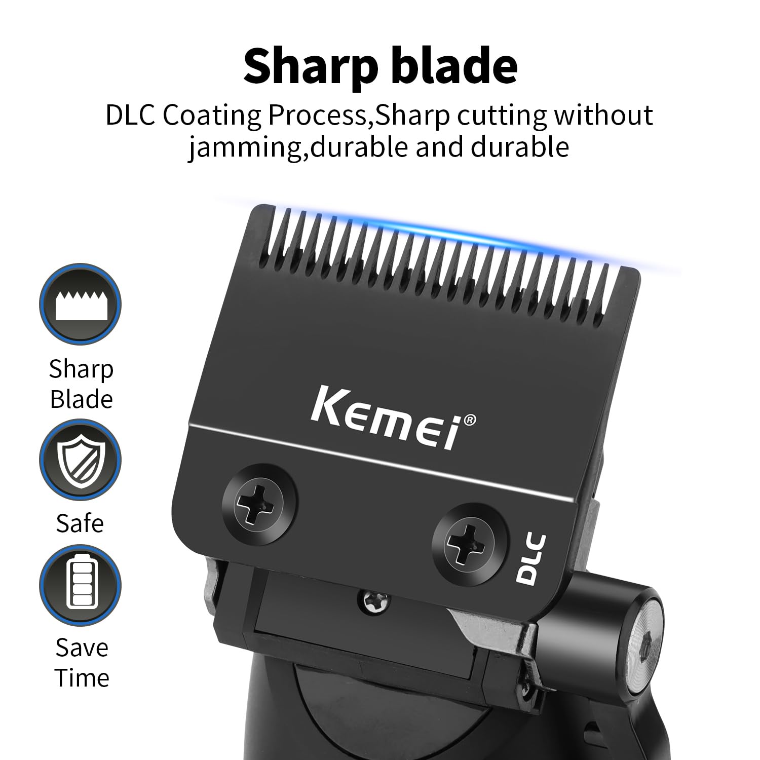 Amazon.co.jp: KEMEI 男性用プロフェッショナルバリカン、コードレス